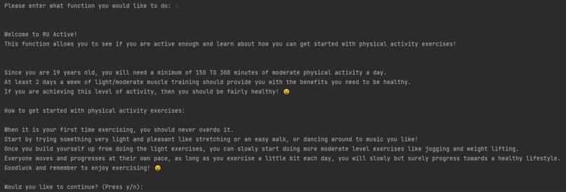 RU Healthy – screenshot 5