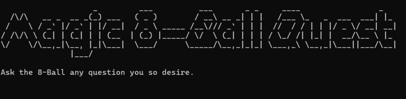 Magic 8-Ball Quest – screenshot 1