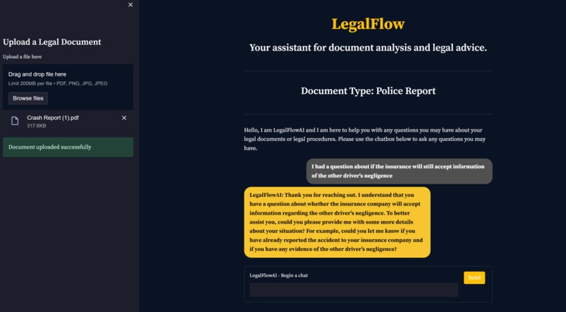 LegalFlow – screenshot 2