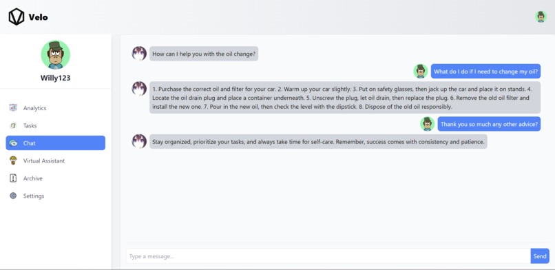Velo – screenshot 4