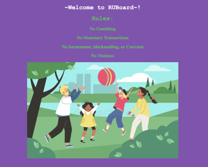 RUBoard~ – screenshot 1
