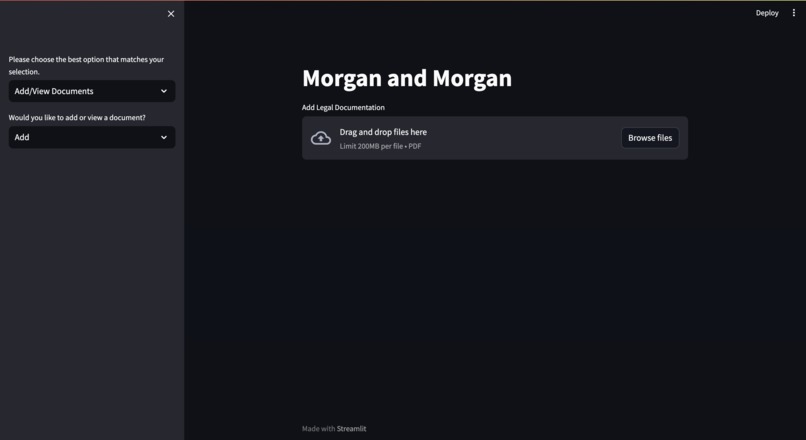 Morgan&Morgan Virtual Legal Assistant – screenshot 1