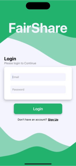FairShare – screenshot 1