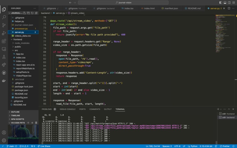 Journal Vision – screenshot 5