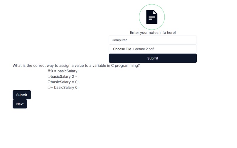 TestifAI – screenshot 2