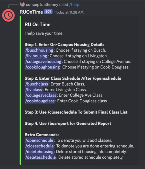 RUOnTime – screenshot 1