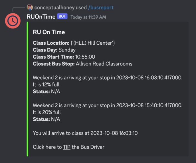 RUOnTime – screenshot 4