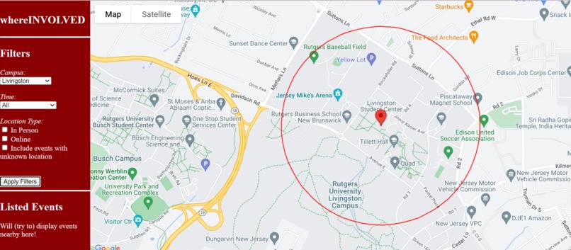 whereINVOLVED – screenshot 2