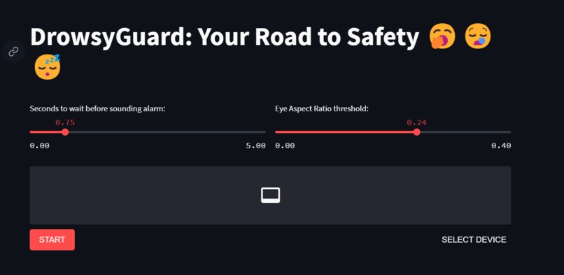 DrowsiGuard: Your Road to Safety – screenshot 2