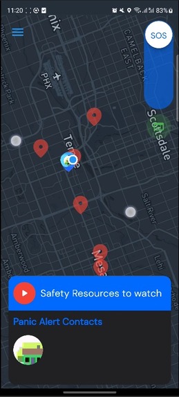 SafeSpace – screenshot 1