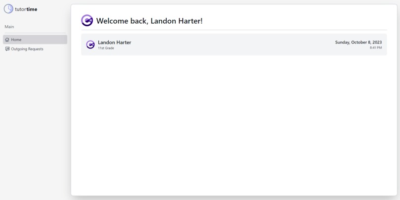 TutorTime – screenshot 2