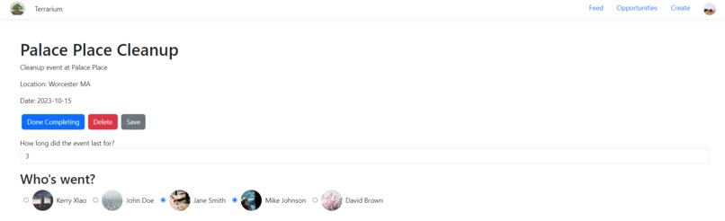 Terrarium: Connecting Non-Profits to Communities – screenshot 4