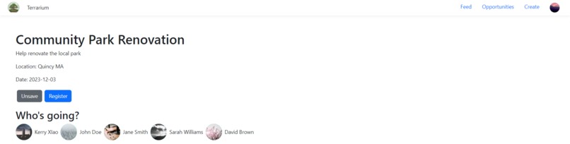 Terrarium: Connecting Non-Profits to Communities – screenshot 5