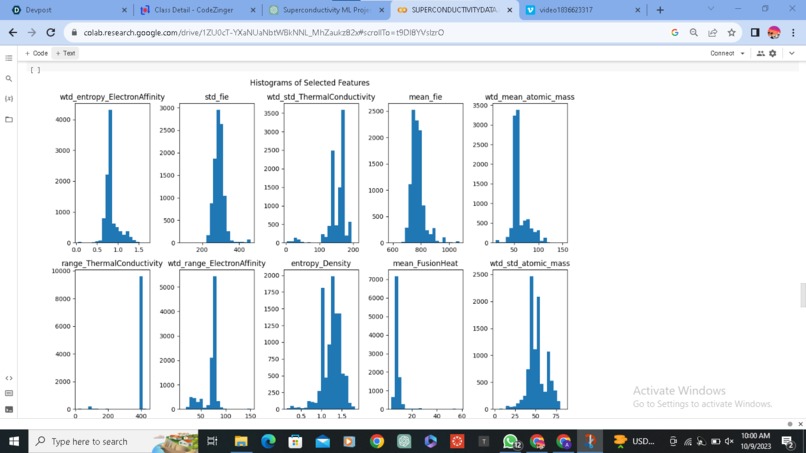 "SuperConductor Insights: Machine Learning Exploration" – screenshot 2