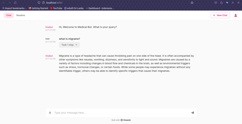 Health-mate-ai-bot – screenshot 2