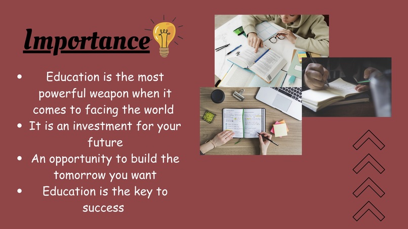 Education website – screenshot 2