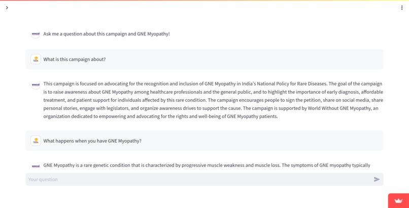 Interactive Signature Campaign – screenshot 2