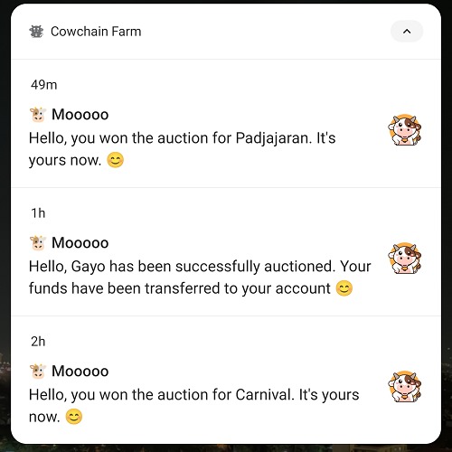 Cowchain Farm – screenshot 4