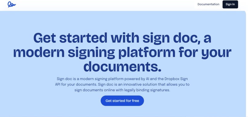 SignDoc – screenshot 1