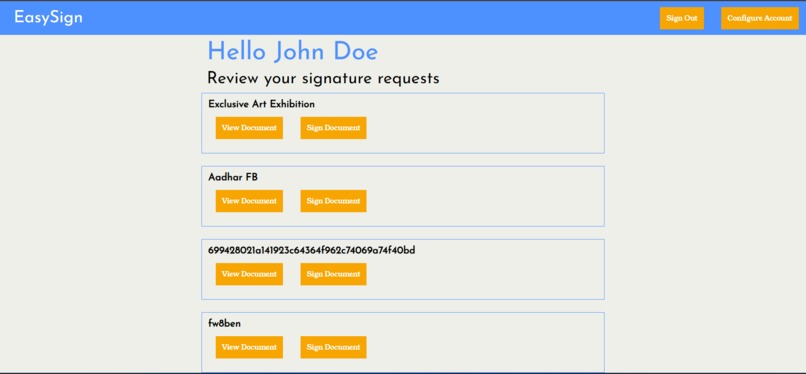 Easy Sign - Accessibility in your documents – screenshot 1