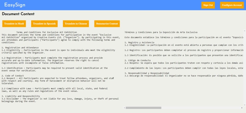 Easy Sign - Accessibility in your documents – screenshot 2