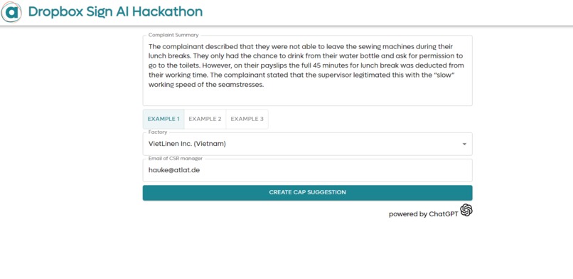 Corrective Action for Complaints around the globe – screenshot 6