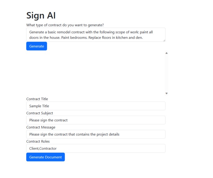 Sign AI – screenshot 1