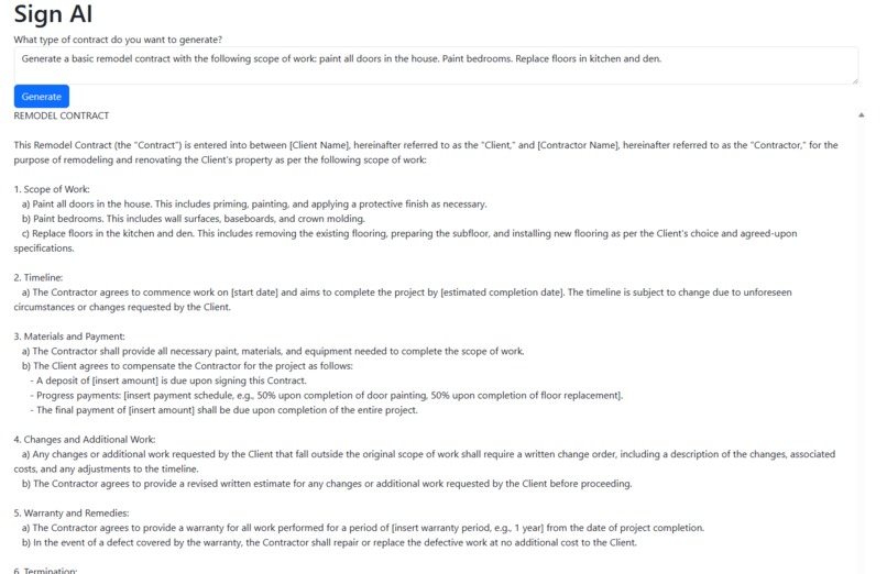 Sign AI – screenshot 2