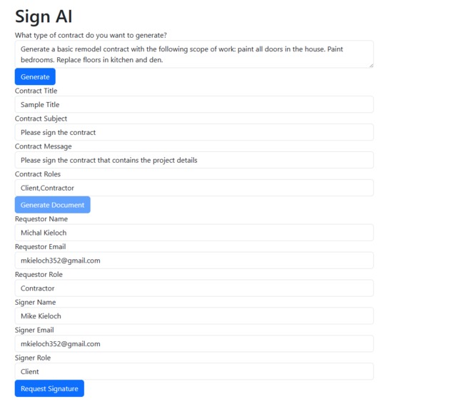 Sign AI – screenshot 4