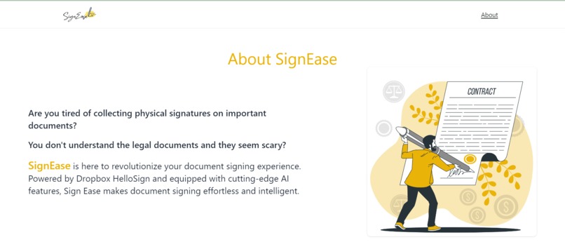 SignEase – screenshot 1