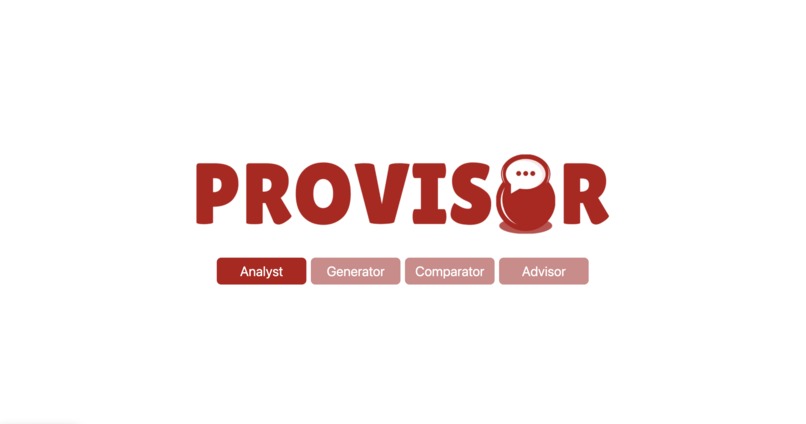 Provisor – screenshot 1