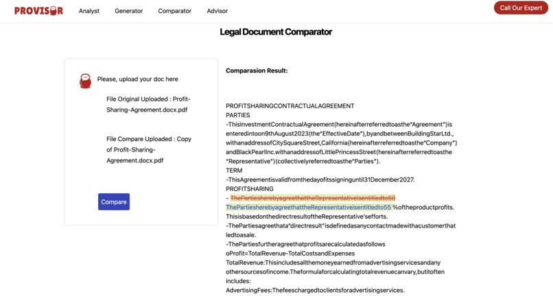 Provisor – screenshot 2