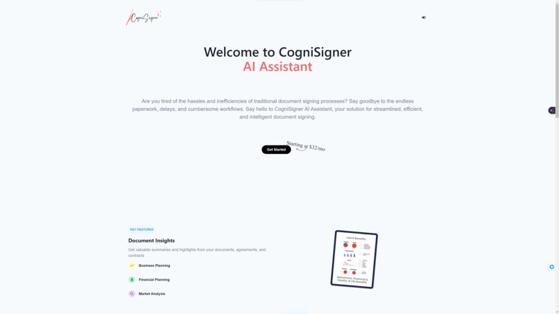 CogniSigner – screenshot 1