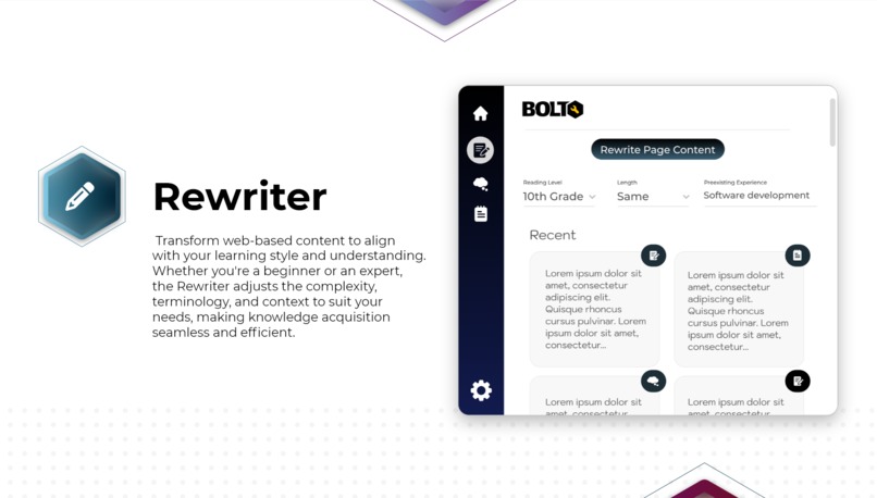 Bolt – screenshot 2