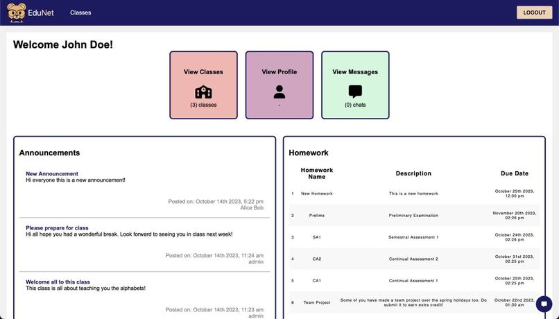 EduNet – screenshot 4
