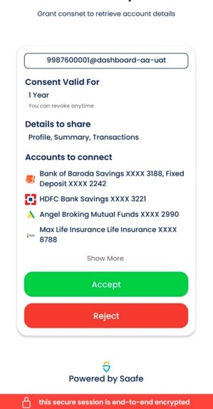 MobiBank – screenshot 5