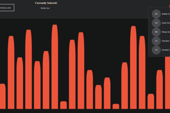 Sorting Algorithm Visualiser | Devpost