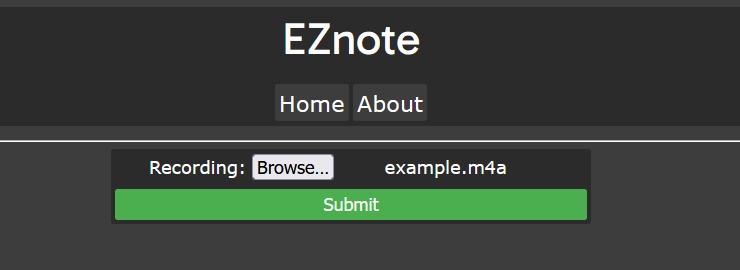 EZNote – screenshot 1