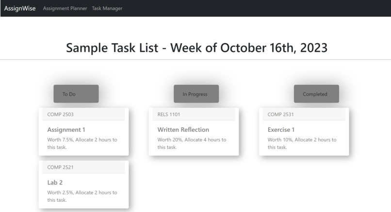 AssignWise – screenshot 3