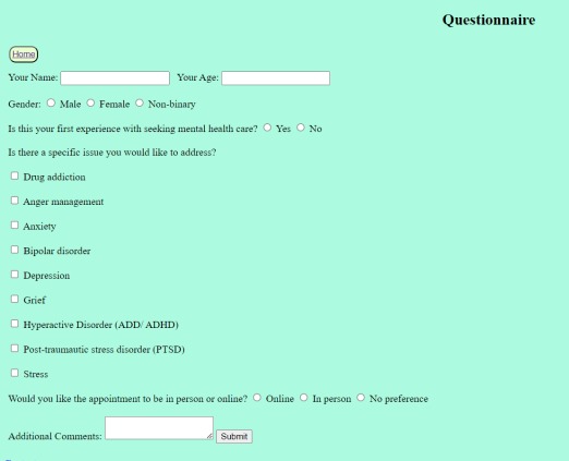 Therapist Finder – screenshot 1