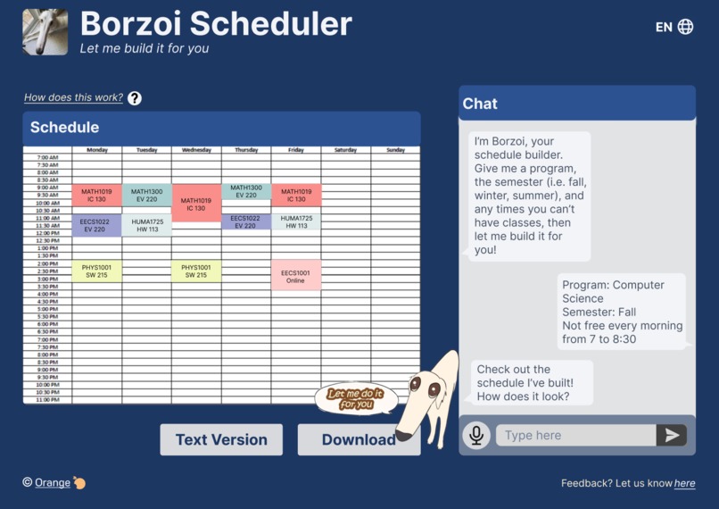 Borzoi Scheduler – screenshot 3