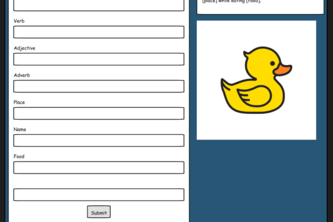 Madlibs: Choose Your Own Adventure