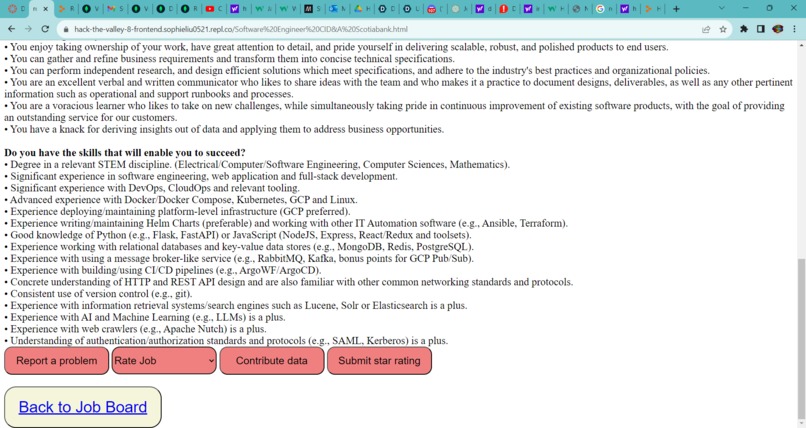 JobPostTI – screenshot 2