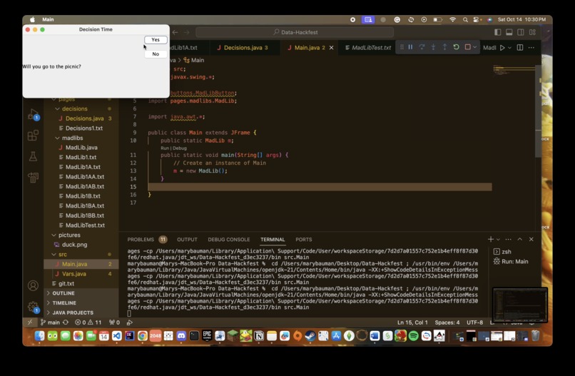 Madlibs: Choose Your Own Adventure – screenshot 2