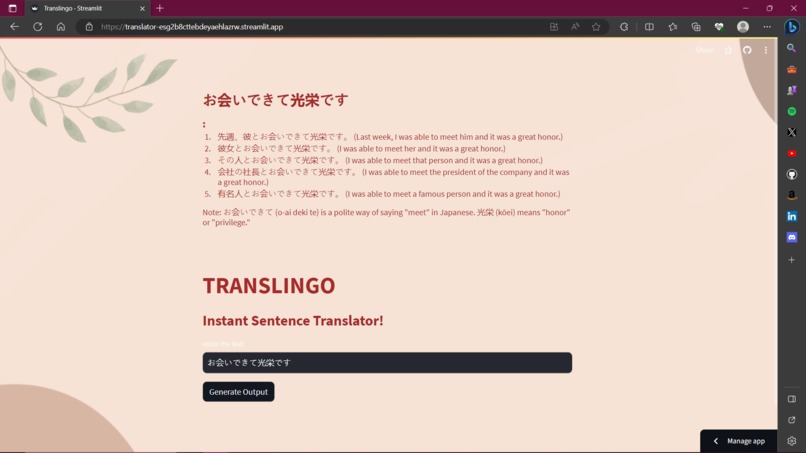 Translingo: Instant sentence translator – screenshot 3