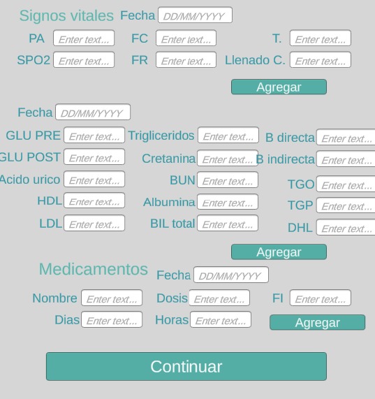 Clinical Record – screenshot 4