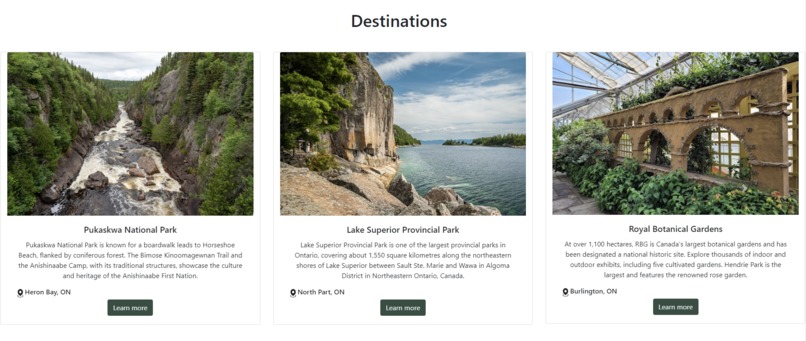 Eco-Friendly Travel Planner – screenshot 4