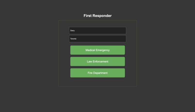 First Responder – screenshot 1