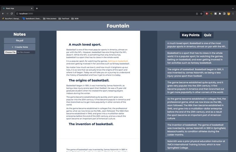 Fountain – screenshot 1