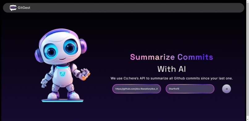 GitGest – screenshot 2